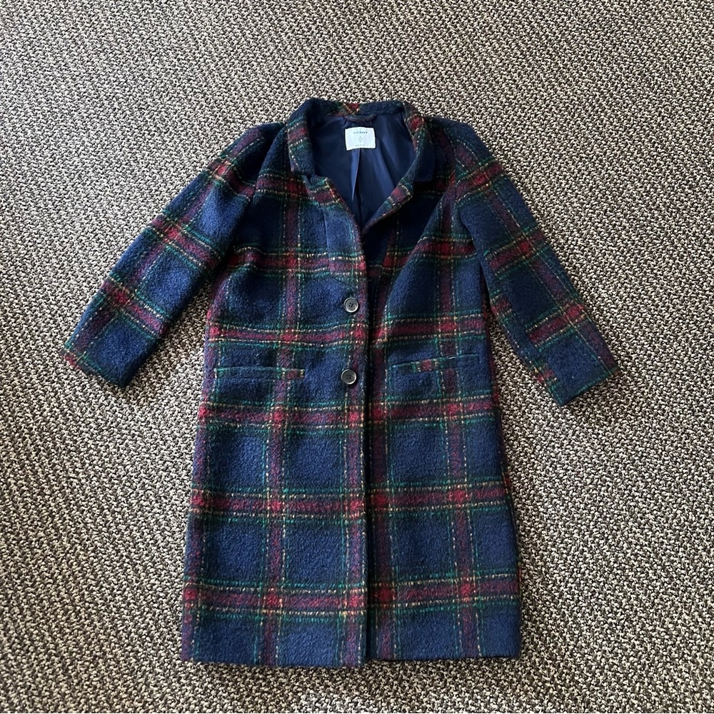 Old navy plaid coat